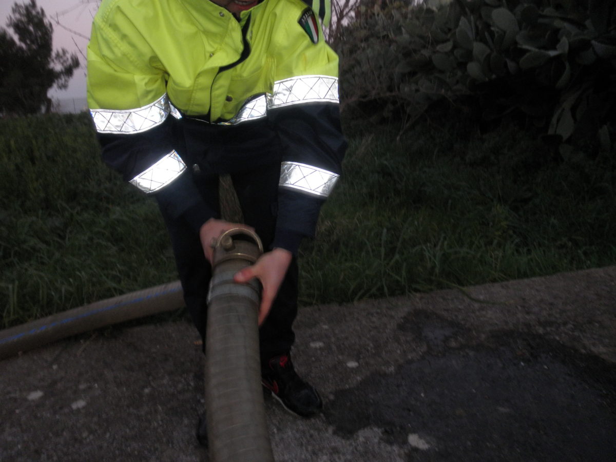 Anno 2011 – Esercitazione Idrogeologica presso VVF Castellaneta