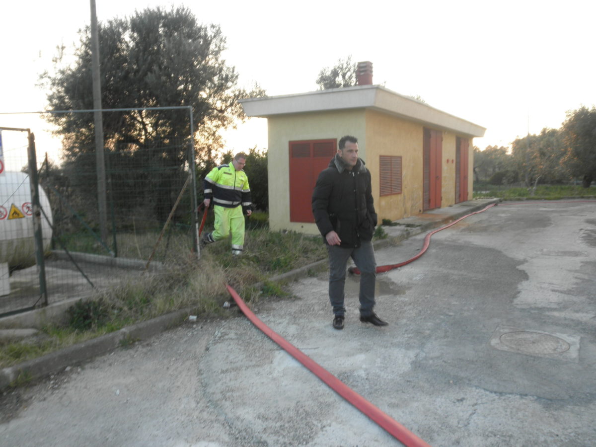 Anno 2011 – Esercitazione Idrogeologica presso VVF Castellaneta